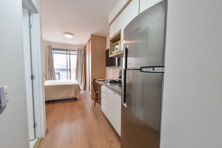 Studio para alugar com 26m², 1 quarto e sem vaga Studio para alugar com 26m², 1 quarto e sem vagaCozinha