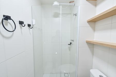 Studio para alugar com 26m², 1 quarto e sem vaga Studio para alugar com 26m², 1 quarto e sem vagaBanheiro