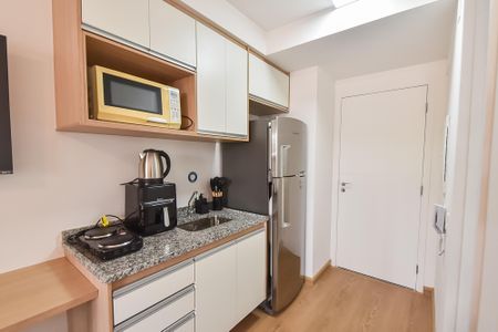 Studio para alugar com 26m², 1 quarto e sem vaga Studio para alugar com 26m², 1 quarto e sem vagaCozinha