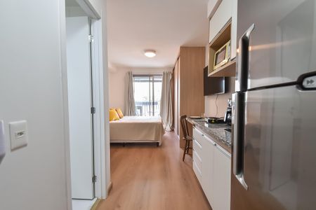 Studio para alugar com 26m², 1 quarto e sem vaga Studio para alugar com 26m², 1 quarto e sem vagaCozinha