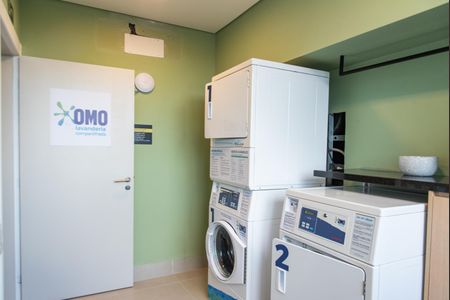 Studio para alugar com 26m², 1 quarto e sem vaga Studio para alugar com 26m², 1 quarto e sem vagaLavanderia