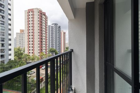 Varanda da Sala de apartamento para alugar com 2 quartos, 37m² em Jardim Celeste, São Paulo