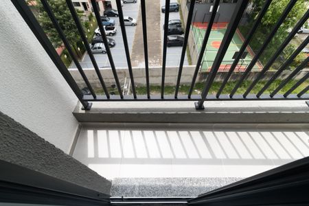 Varanda da Sala de apartamento para alugar com 2 quartos, 37m² em Jardim Celeste, São Paulo