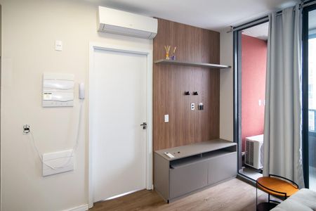Sala / Cozinha de apartamento à venda com 1 quarto, 26m² em Consolação, São Paulo