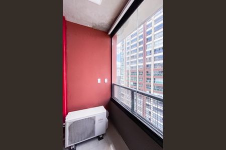 Apartamento à venda com 26m², 1 quarto e sem vagaVaranda