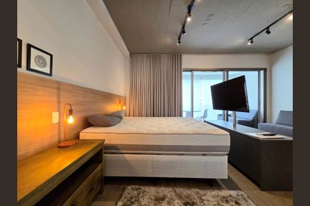 Suíte de apartamento para alugar com 1 quarto, 61m² em Moema, São Paulo