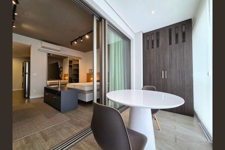 Apartamento para alugar com 61m², 1 quarto e 1 vaga Apartamento para alugar com 61m², 1 quarto e 1 vagaVaranda