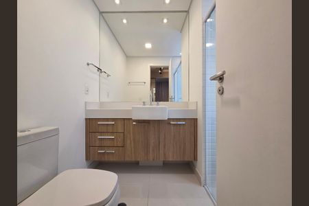 Apartamento para alugar com 61m², 1 quarto e 1 vaga Apartamento para alugar com 61m², 1 quarto e 1 vagaBanheiro da Suíte