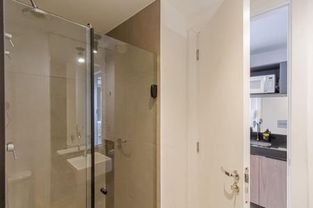 Studio para alugar com 26m², 1 quarto e sem vagaBanheiro