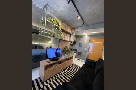 Sala de kitnet/studio para alugar com 1 quarto, 28m² em centro, Brasília