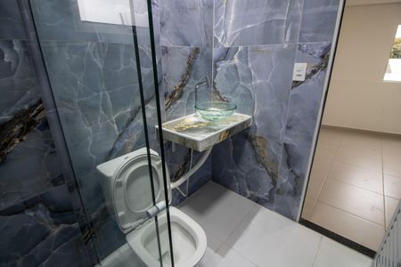 Casa para alugar com 72m², 2 quartos e sem vagaBanheiro Quarto 2