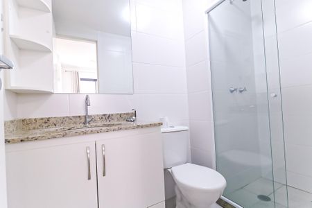 Apartamento para alugar com 49m², 2 quartos e 1 vaga Apartamento para alugar com 49m², 2 quartos e 1 vagaBanheiro da Suíte
