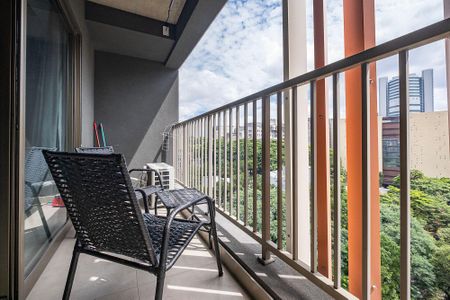 Studio - Varanda de kitnet/studio à venda com 1 quarto, 34m² em Cerqueira César, São Paulo