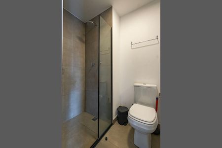Banheiro de kitnet/studio à venda com 1 quarto, 34m² em Cerqueira César, São Paulo