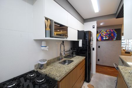 Cozinha de apartamento à venda com 3 quartos, 83m² em Jardim das Vertentes, São Paulo