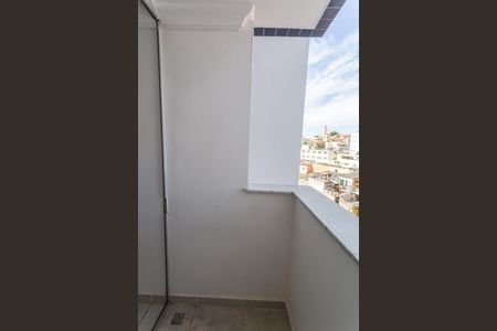 Varanda da Sala  de apartamento à venda com 2 quartos, 56m² em Renascença, Belo Horizonte