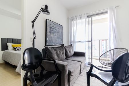 Sala de apartamento à venda com 1 quarto, 32m² em Consolação, São Paulo