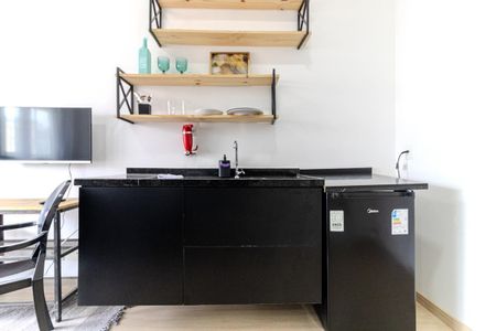 Apartamento à venda com 32m², 1 quarto e sem vagaCozinha