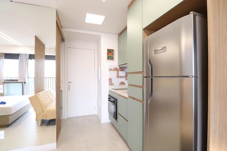 Apartamento para alugar com 32m², 1 quarto e sem vagaCozinha e Área de Serviço