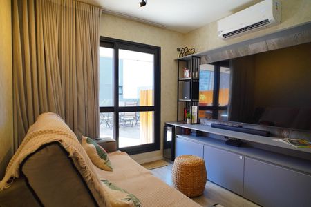 Sala de apartamento para alugar com 1 quarto, 88m² em Jardim do Salso, Porto Alegre