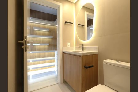 Apartamento para alugar com 186m², 4 quartos e 3 vagasBanheiro da Suíte 1