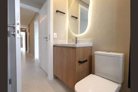 Apartamento para alugar com 186m², 4 quartos e 3 vagasBanheiro da Suíte 2