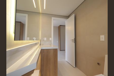 Apartamento para alugar com 186m², 4 quartos e 3 vagasBanheiro da Suíte 3