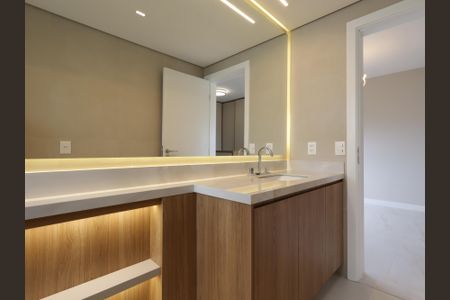 Apartamento para alugar com 186m², 4 quartos e 3 vagasBanheiro da Suíte 3