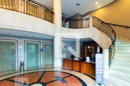 Apartamento à venda com 30m², 1 quarto e 1 vaga Apartamento à venda com 30m², 1 quarto e 1 vagaHall social