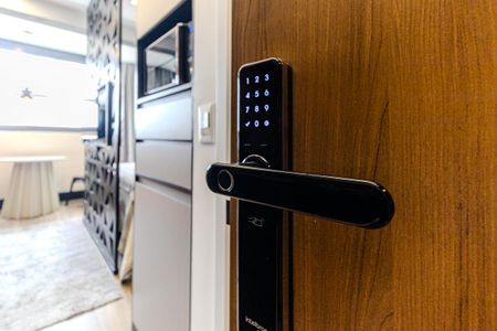 Studio para alugar com 28m², 1 quarto e sem vaga Studio para alugar com 28m², 1 quarto e sem vagaFechadura Eletrônica