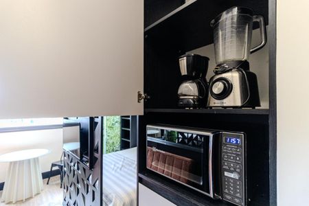 Studio para alugar com 28m², 1 quarto e sem vaga Studio para alugar com 28m², 1 quarto e sem vagaCozinha