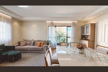 Sala de apartamento à venda com 4 quartos, 140m² em Vila Pauliceia, São Paulo