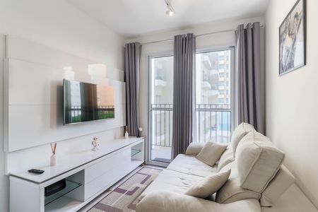 Sala de apartamento para alugar com 1 quarto, 31m² em Campo Belo, São Paulo