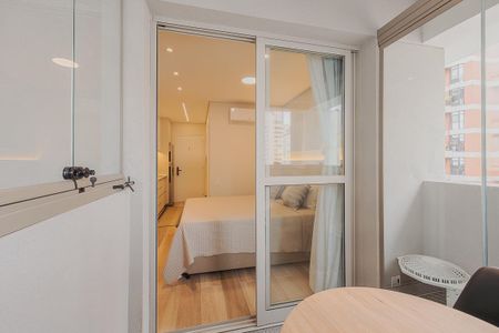 Apartamento para alugar com 28m², 1 quarto e sem vagaVaranda