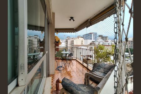 Varanda da Sala de apartamento à venda com 3 quartos, 143m² em Tijuca, Rio de Janeiro