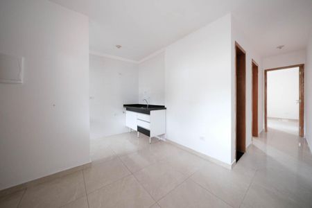 Sala/Cozinha de casa para alugar com 2 quartos, 37m² em Vila Guilhermina, São Paulo