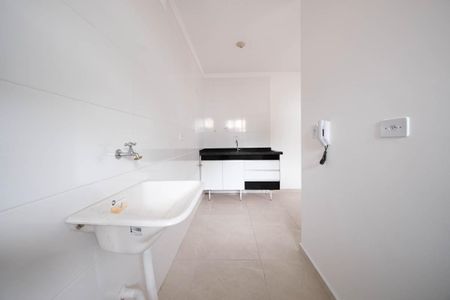 Sala/Cozinha de casa para alugar com 2 quartos, 37m² em Vila Guilhermina, São Paulo