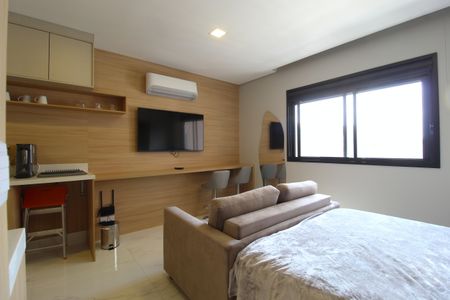 Studio à venda com 27m², 1 quarto e sem vagaSala/Quarto