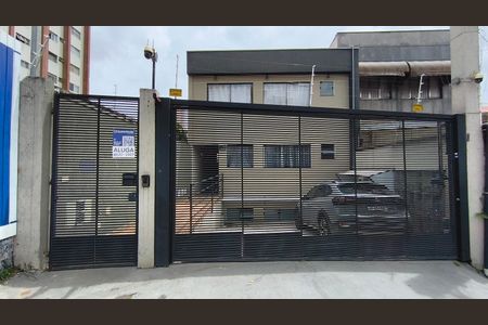 Studio para alugar com 38m², 1 quarto e sem vagaFachada + Plaquinha