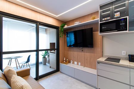 Sala de apartamento para alugar com 1 quarto, 41m² em Perdizes, São Paulo