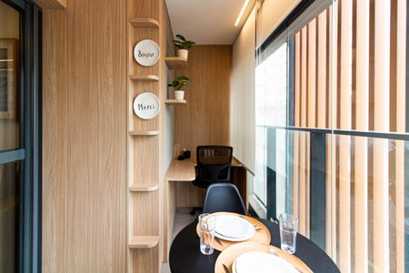 Varanda de apartamento para alugar com 1 quarto, 41m² em Perdizes, São Paulo