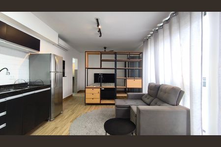 Studio para alugar com 38m², 1 quarto e sem vaga Studio para alugar com 38m², 1 quarto e sem vagaSala