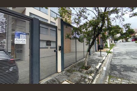 Studio para alugar com 38m², 1 quarto e sem vaga Studio para alugar com 38m², 1 quarto e sem vagaFachada + Plaquinha