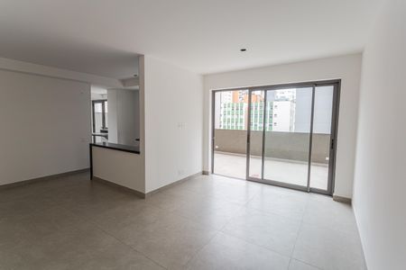 Sala de apartamento para alugar com 2 quartos, 155m² em Funcionários, Belo Horizonte
