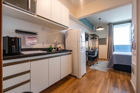 Studio para alugar com 25m², 1 quarto e sem vaga Studio para alugar com 25m², 1 quarto e sem vagaStudio