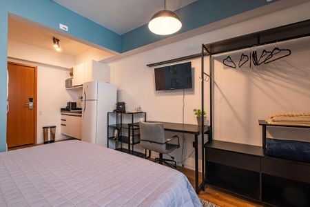 Studio para alugar com 25m², 1 quarto e sem vaga Studio para alugar com 25m², 1 quarto e sem vagaStudio