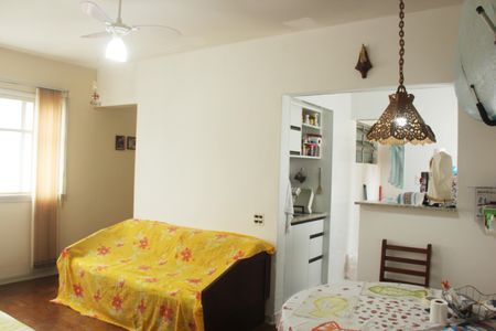 Sala de apartamento para alugar com 1 quarto, 78m² em José Menino, Santos