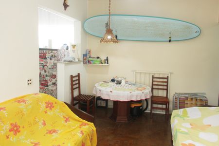 Sala de apartamento para alugar com 1 quarto, 78m² em José Menino, Santos
