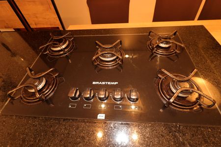 Apartamento à venda com 76m², 3 quartos e 2 vagasCozinha - Cooktop
