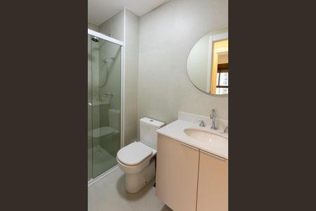 Banheiro Social de apartamento para alugar com 2 quartos, 57m² em Botafogo, Campinas